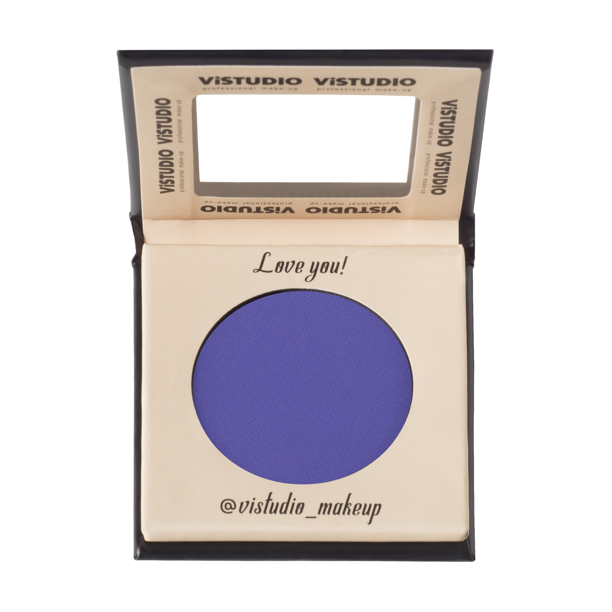 Компактні тіні для повік ViSTUDIO Compact Eyeshadow Cornflower Blue, 6 г