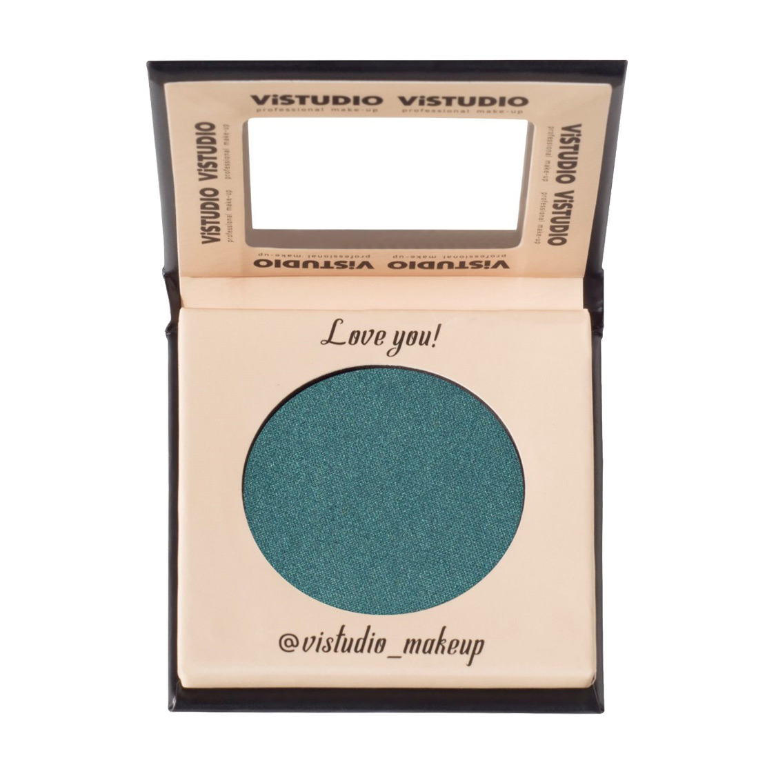 Компактні тіні для повік ViSTUDIO Galaxy Compact Eyeshadow Pine Green, 6 г